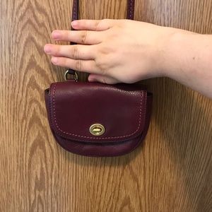 Mini Coach Crossbody Bag